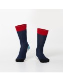 Navy blue men\'s socks SM07 - Online store - Boutique